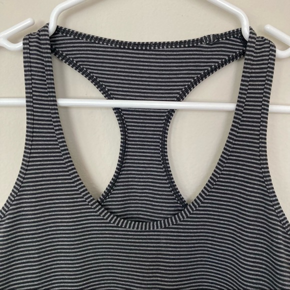 Lululemon Grey/Black Racerback Tank - Picture 5 of 8